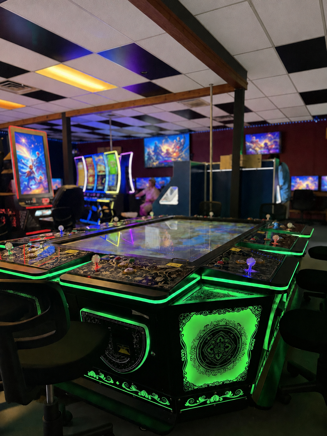 Barracuda Wahoo Gaming machines and gaming artwork
