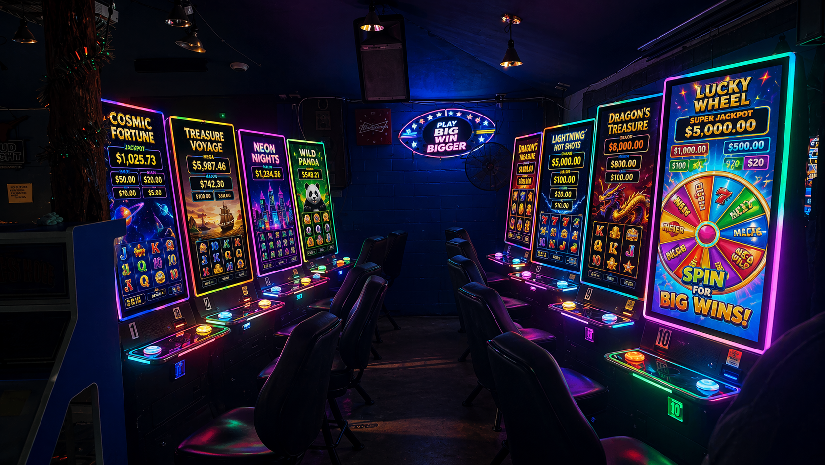 Gaming opportunities for location owners