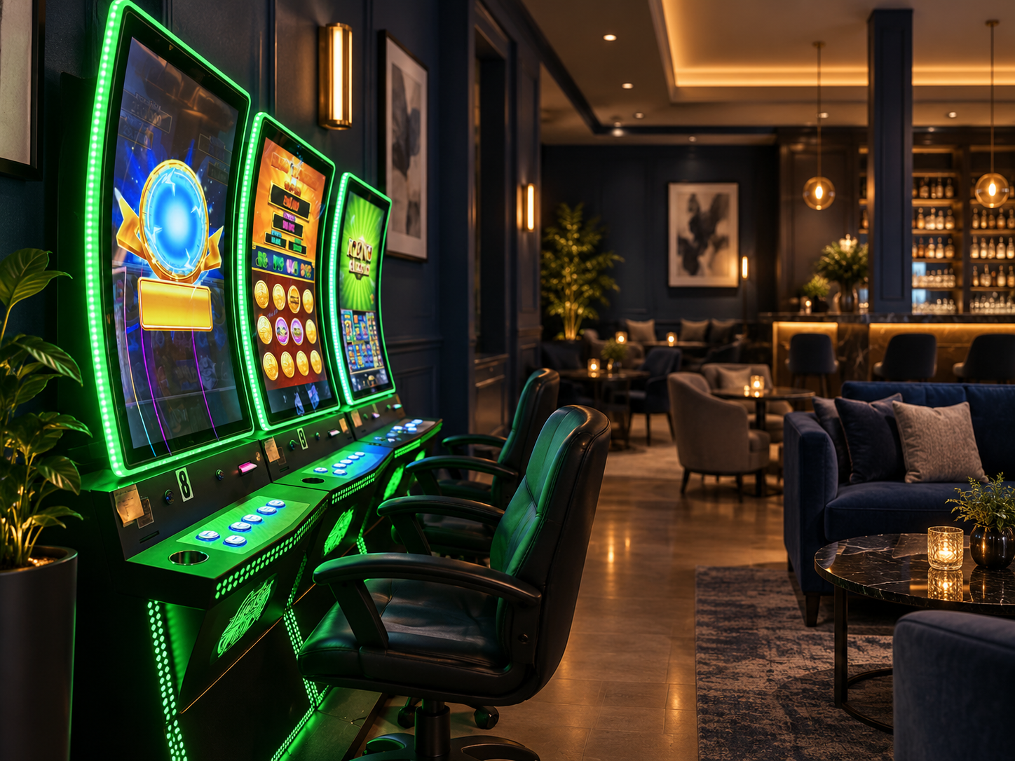 Lounge or club location