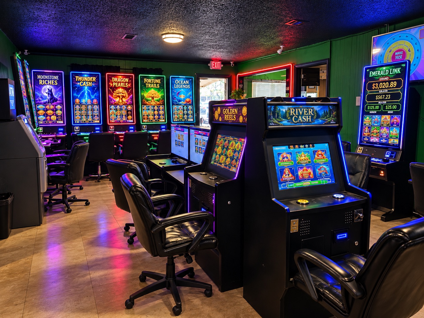 Gaming opportunities for location owners